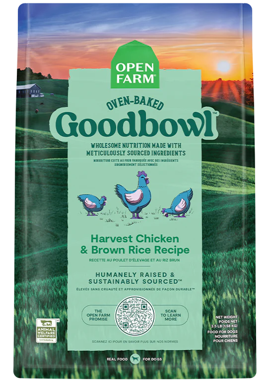 Goodbowl™ Harvest Chicken & Brown Rice Recipe for Dogs