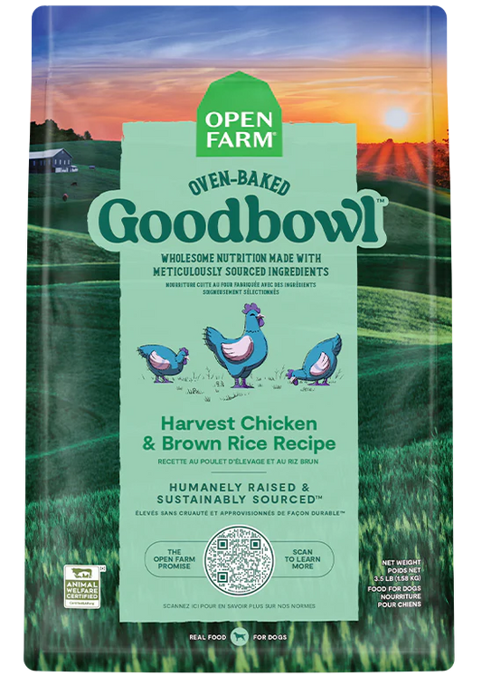 Goodbowl™ Harvest Chicken & Brown Rice Recipe for Dogs