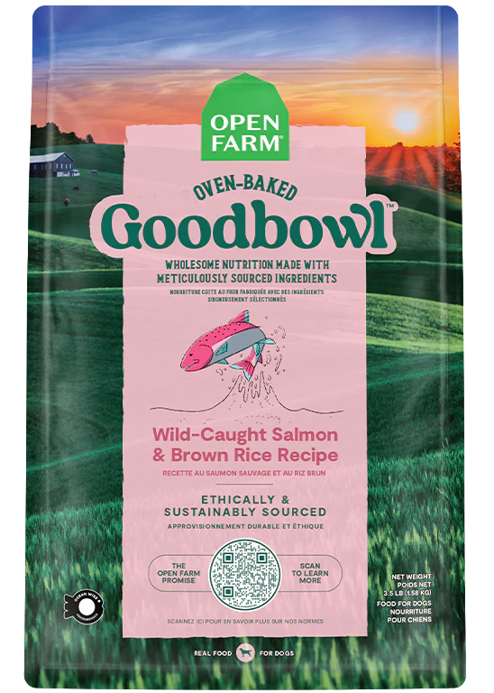 Goodbowl™ Wild-Caught Salmon & Brown Rice Recipe for Dogs