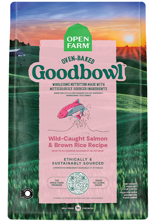 Goodbowl™ Wild-Caught Salmon & Brown Rice Recipe for Dogs