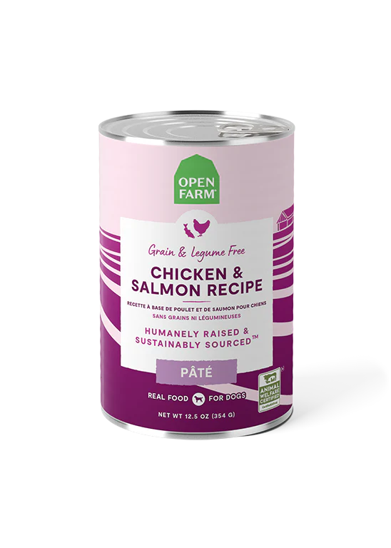 Chicken & Salmon Pate for Dogs -12.5oz