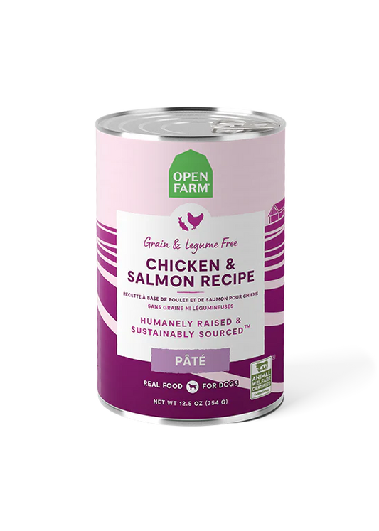 Chicken & Salmon Pate for Dogs -12.5oz