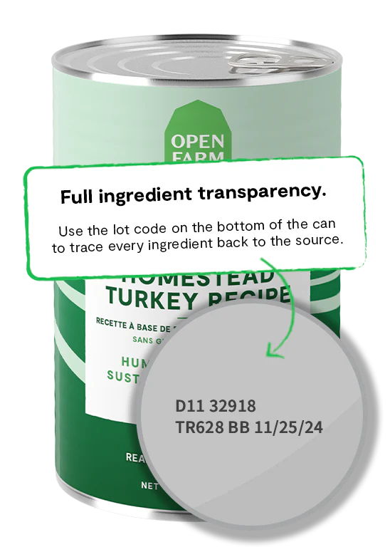 Homestead Turkey Pate for Dogs-12.5oz