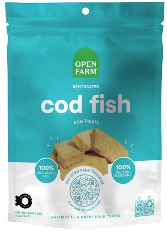 Dehydrated Cod Fish Treats-2.25oz