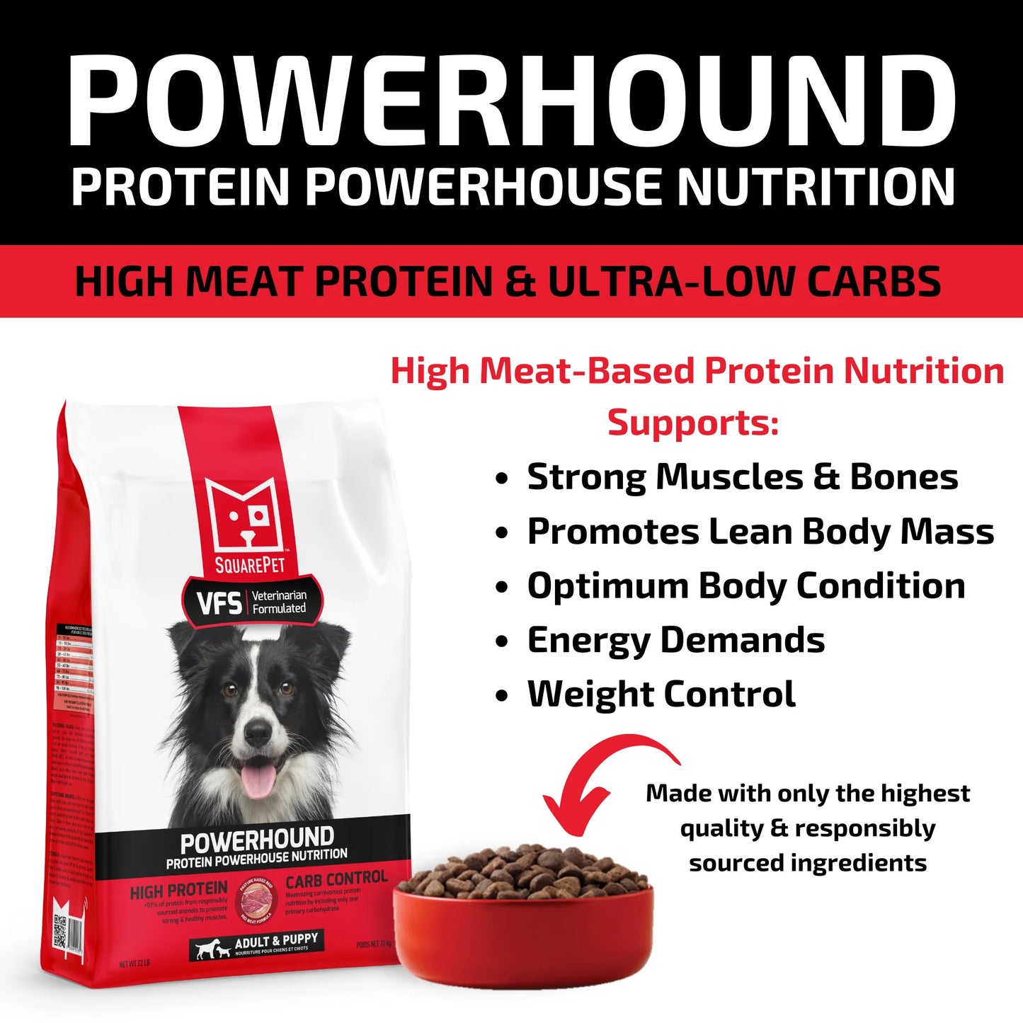 VFS PowerHound Red Meat For Dogs