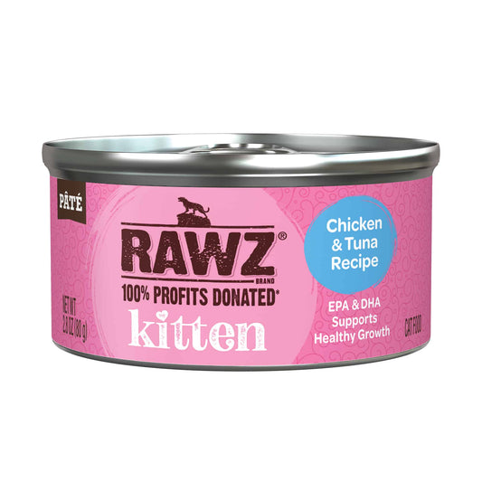 Rawz Kitten Chicken & Tuna Pate -2.8oz