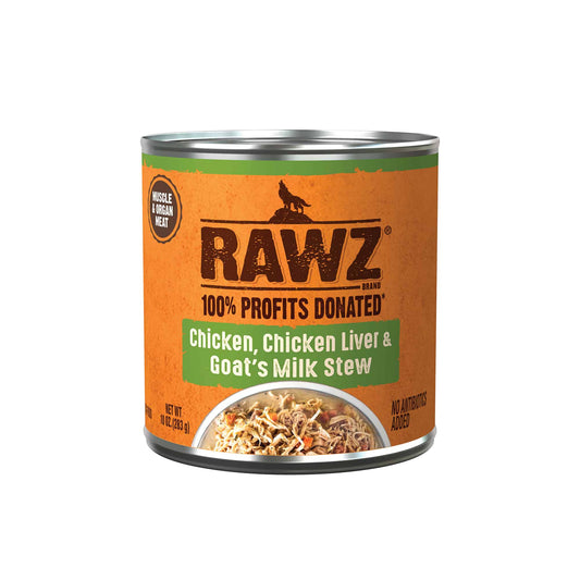 Rawz Chicken, Chicken Liver & Goat's Milk Stew-10oz