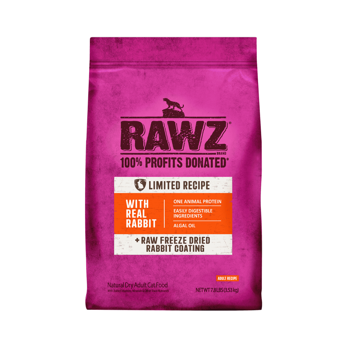 Rawz Rabbit Dry Food For Cats