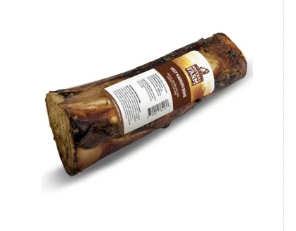 Natural Farm Smoked Beef Marrow Bone for Dogs – All-natural, high-protein beef bone smoked to perfection for a rich, savory flavor. Long-lasting chew that helps promote dental health by reducing tartar and plaque buildup. Free from artificial additives and preservatives, providing a healthy and satisfying treat for dogs of all sizes, especially tough chewers.