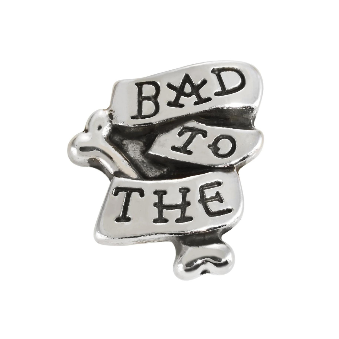 Bad To The Bone Charm