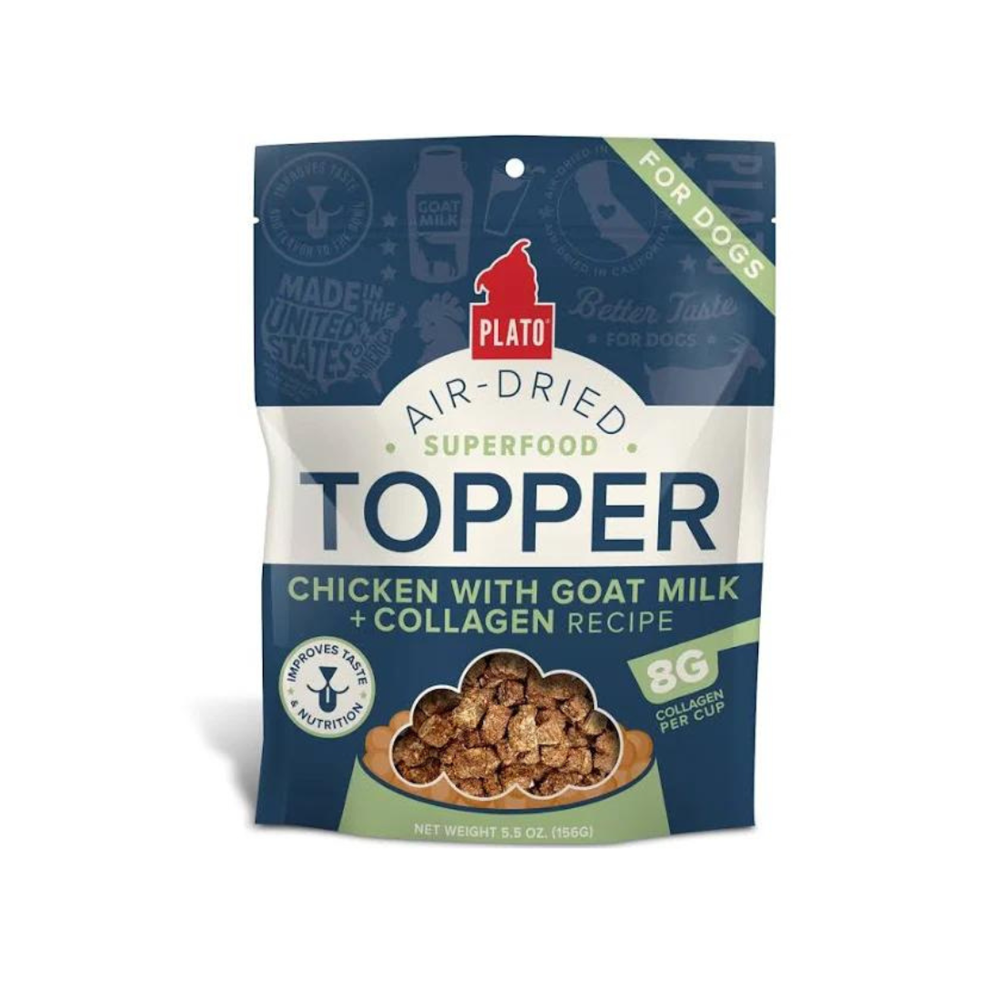 Air-Dried Chicken & Goat Milk With Collagen Topper