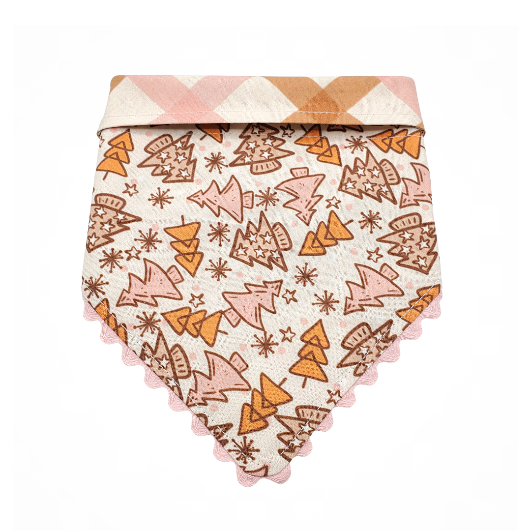 Boho Trees - Reversible Dog Collar Bandana