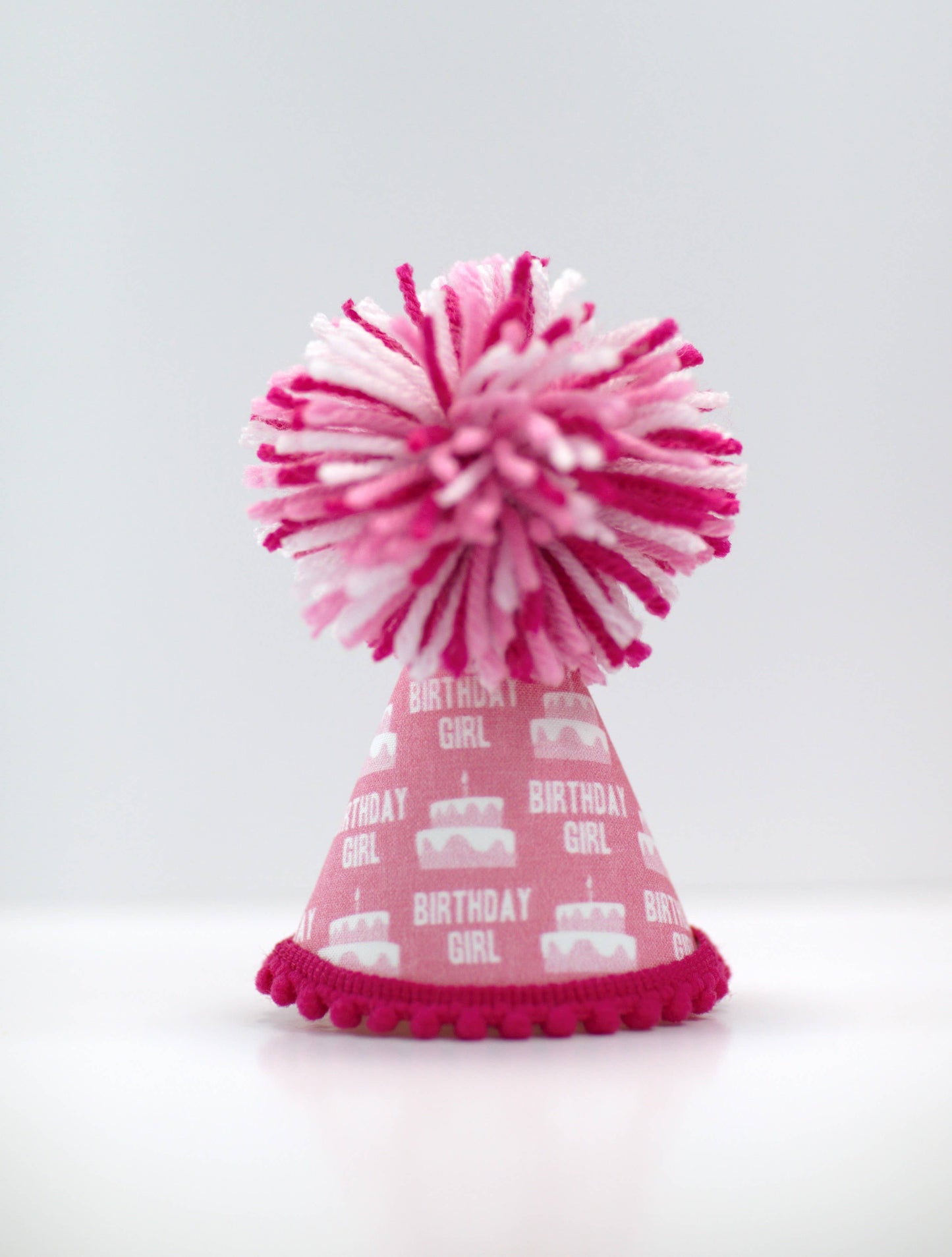 Birthday Girl Pink Ink Party Hat