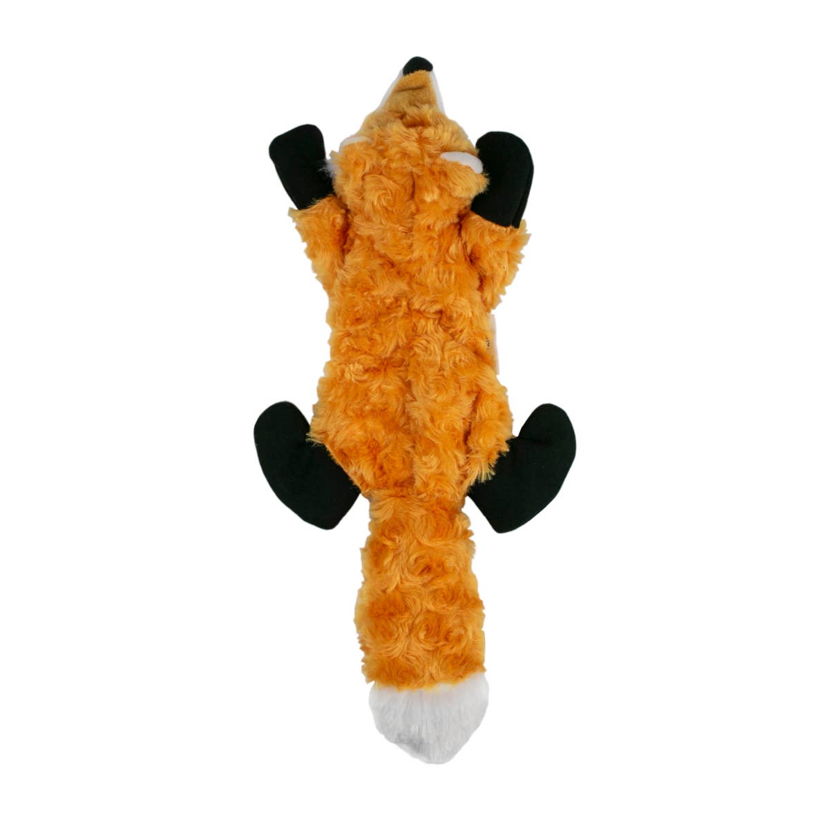 Stuffless Fox Squeaker Dog Toy