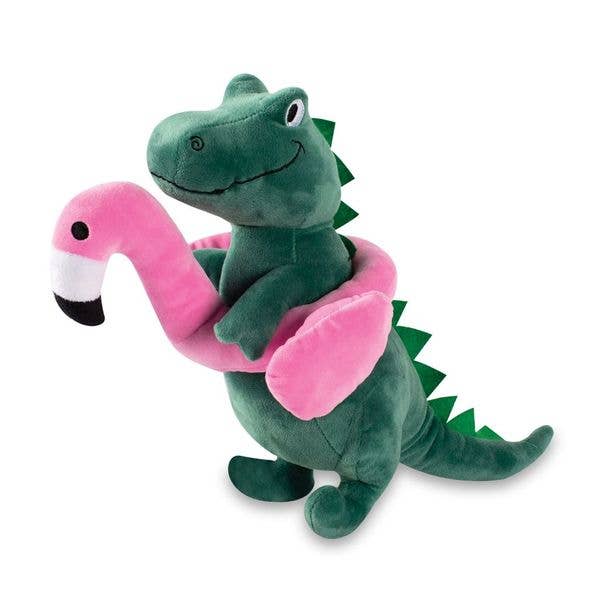 Large Plush Dog Toy - Flamingo