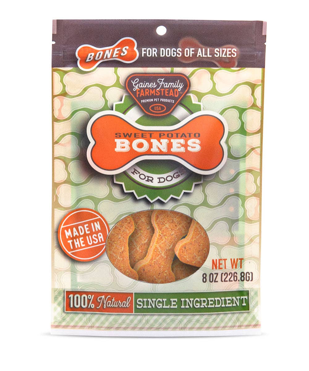 Sweet Potato Bones - 8oz