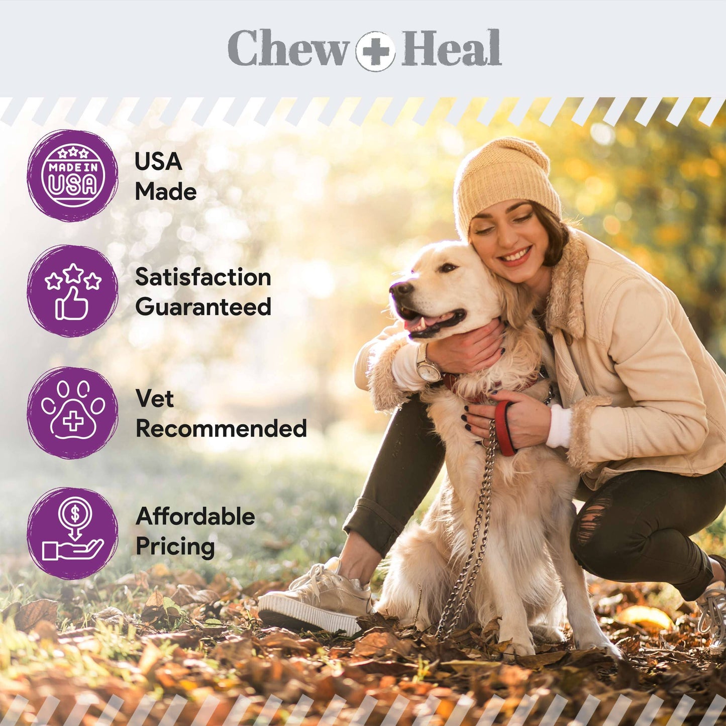 Chew + Heal Stop the Scoot Anal Gland & Bowel Support