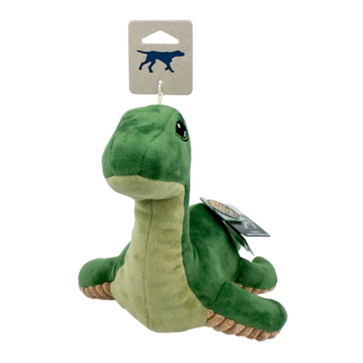 Plush Nessie with Squeaker Dog Toy - 13"