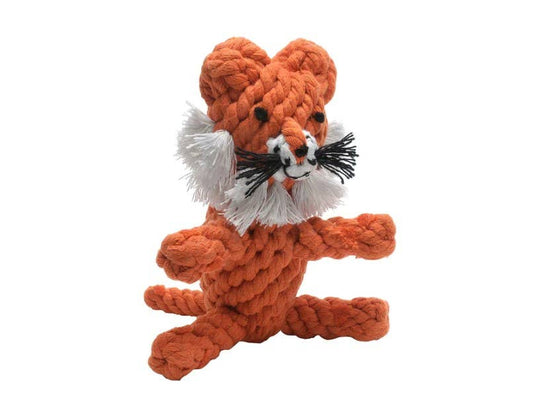 Jax & Bones Timmi the Tiger Rope Dog Toy Small 6"