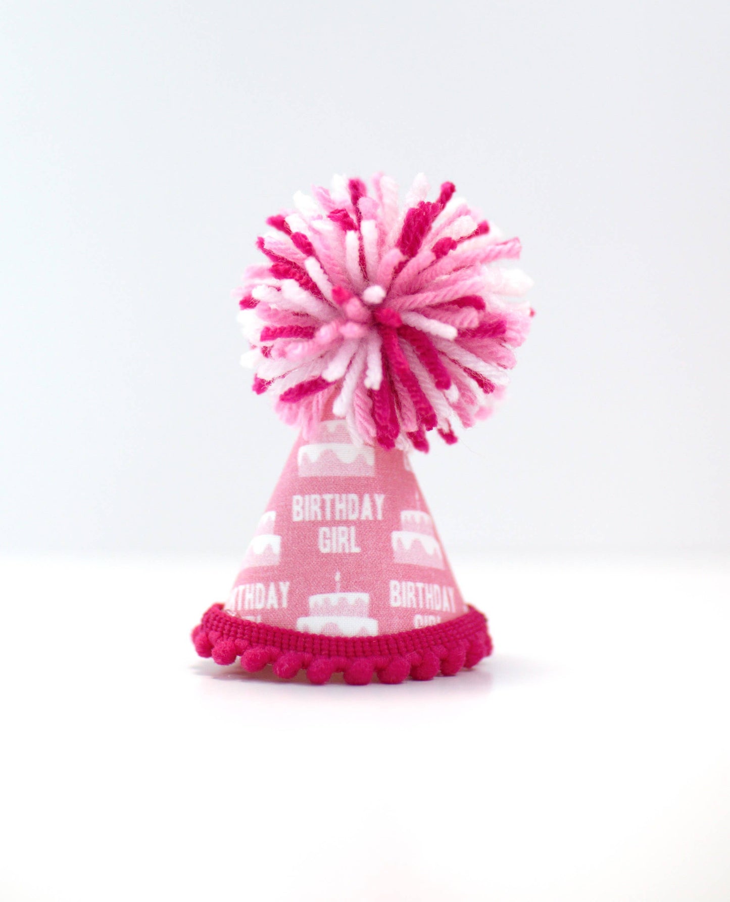 Birthday Girl Pink Ink Party Hat