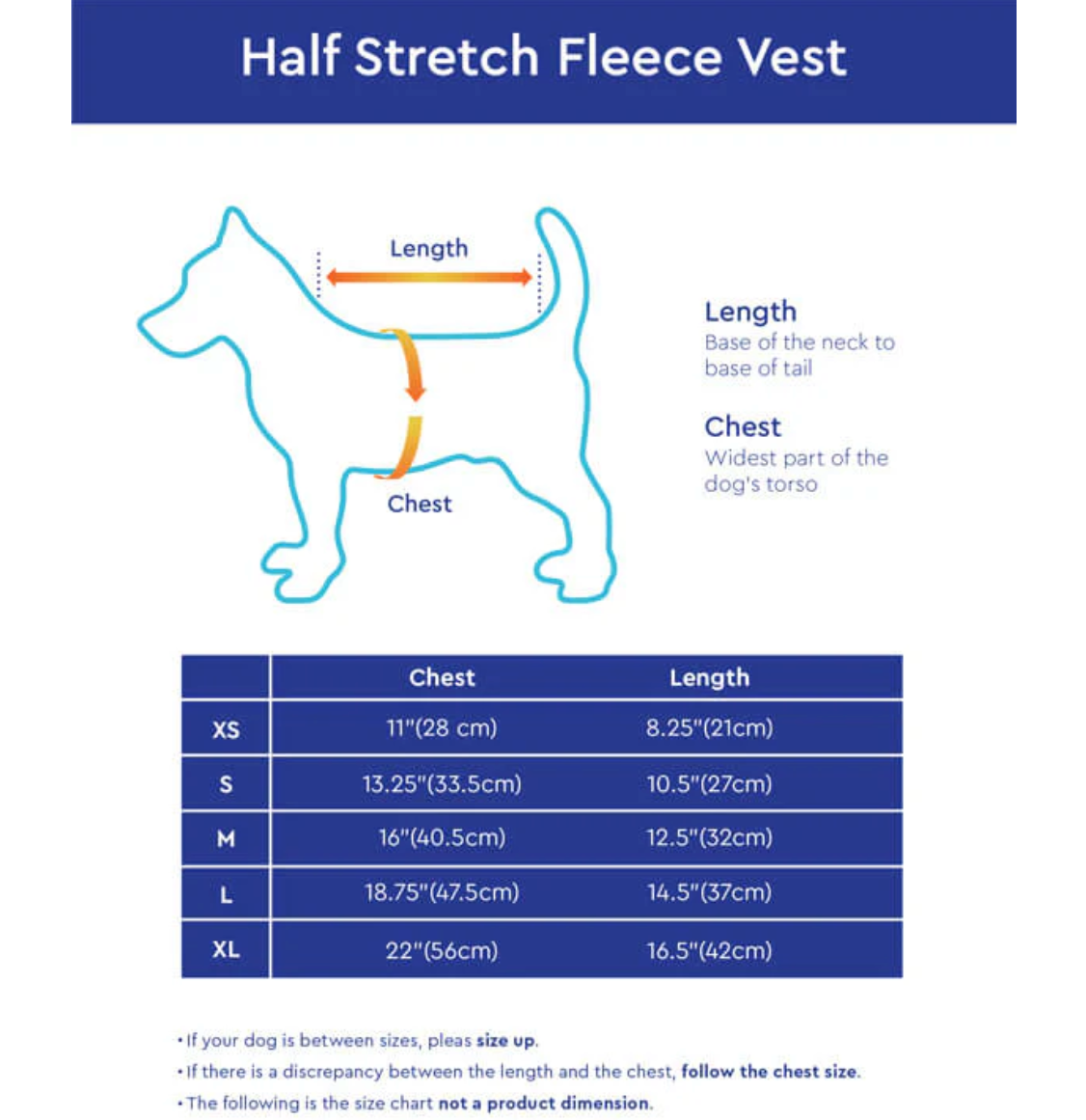 Gooby Fleece Half Stretch for Dogs featuring a cozy, stretchy design that provides warmth and comfort, perfect for active dogs in colder weather.