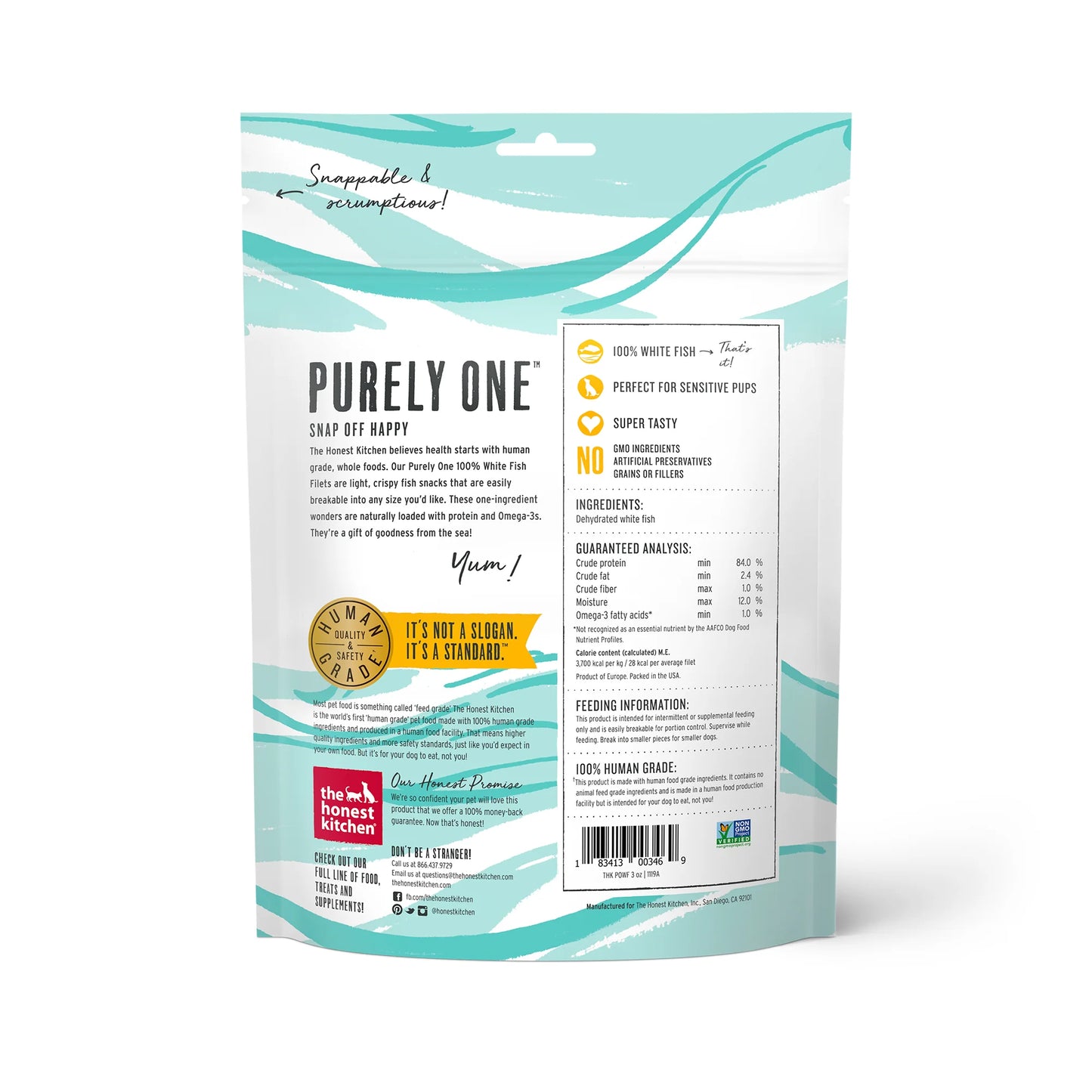 Purely One Fish Filets -3oz