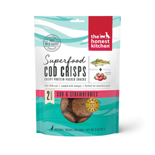 Cod & Strawberry Superfood Crips -3oz