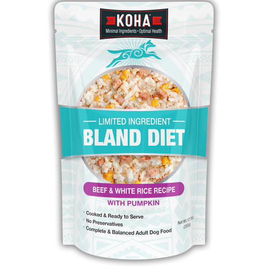 Koha Bland Diet- Beef & Rice -12.5oz