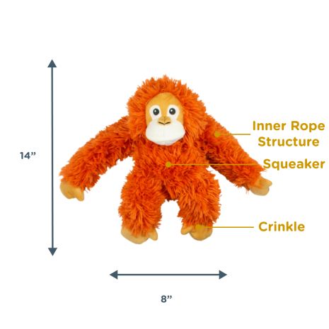 Orangutan Rope Body Toy