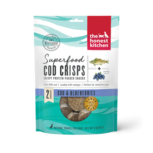 Superfood Cod & Blueberry Crips -3oz