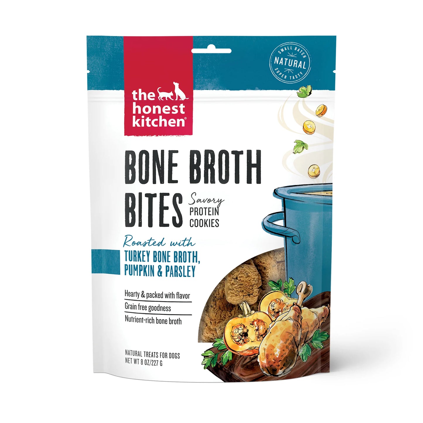 Turkey & Pumpkin Bone Broth Bites -8oz