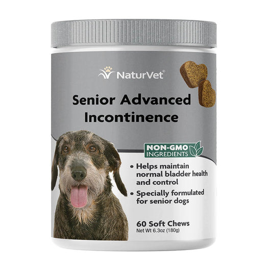 NaturVet® Senior Advanced Incontinence Soft Dog Chew 60 Count