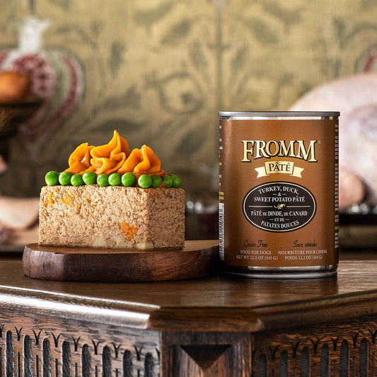 Fromm Grain Free Turkey, Duck & Sweet Potato Pate -12.5oz