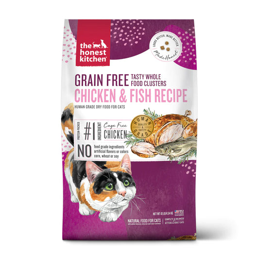 Grain Free Clusters Chicken & Fish Recipe