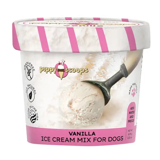 Puppy Scoops Ice Cream Mix-Vanilla 4.65oz