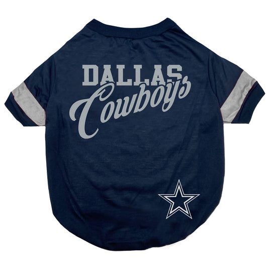 NFL Dallas Cowboys Stripe Sleeve Tee Shirt