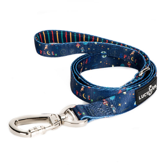 Space Doodle Matching Leash