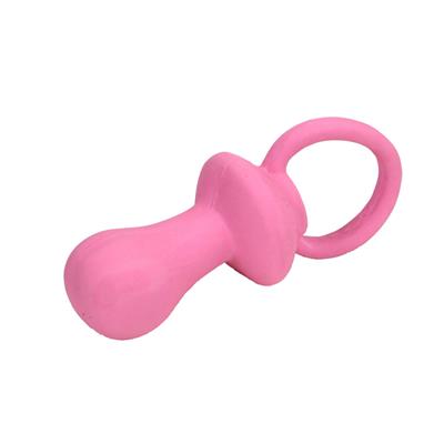 Rascals 4.5" Latex Pacifier Dog Toy