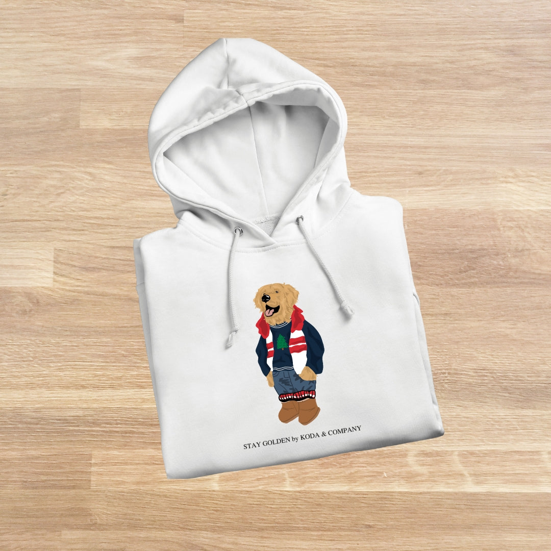 Golden Retriever Vintage Hoodie