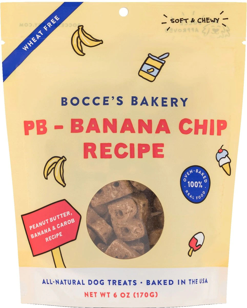 PB & Banana Chip Soft & Chewy Treats