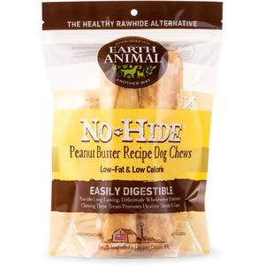 Earth Animal No Hide Peanut Butter Chew - 2 Pack