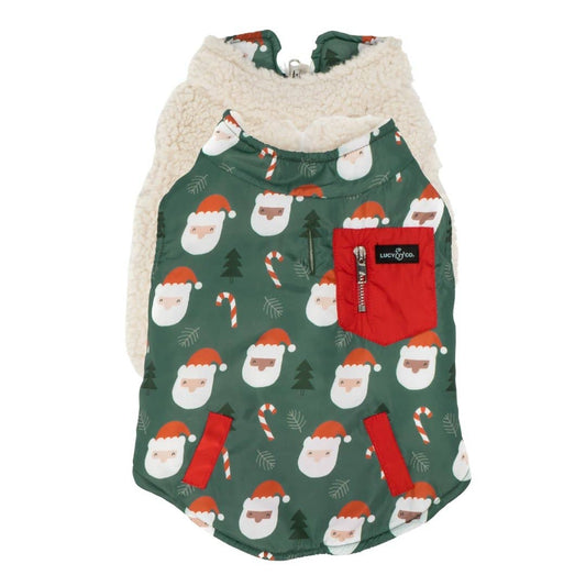 Limited Edition! The Santa Land Reversible Teddy Vest-XL