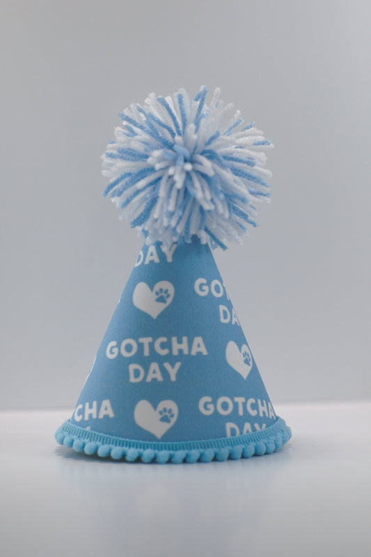 Gotcha Day Blue Party Hat