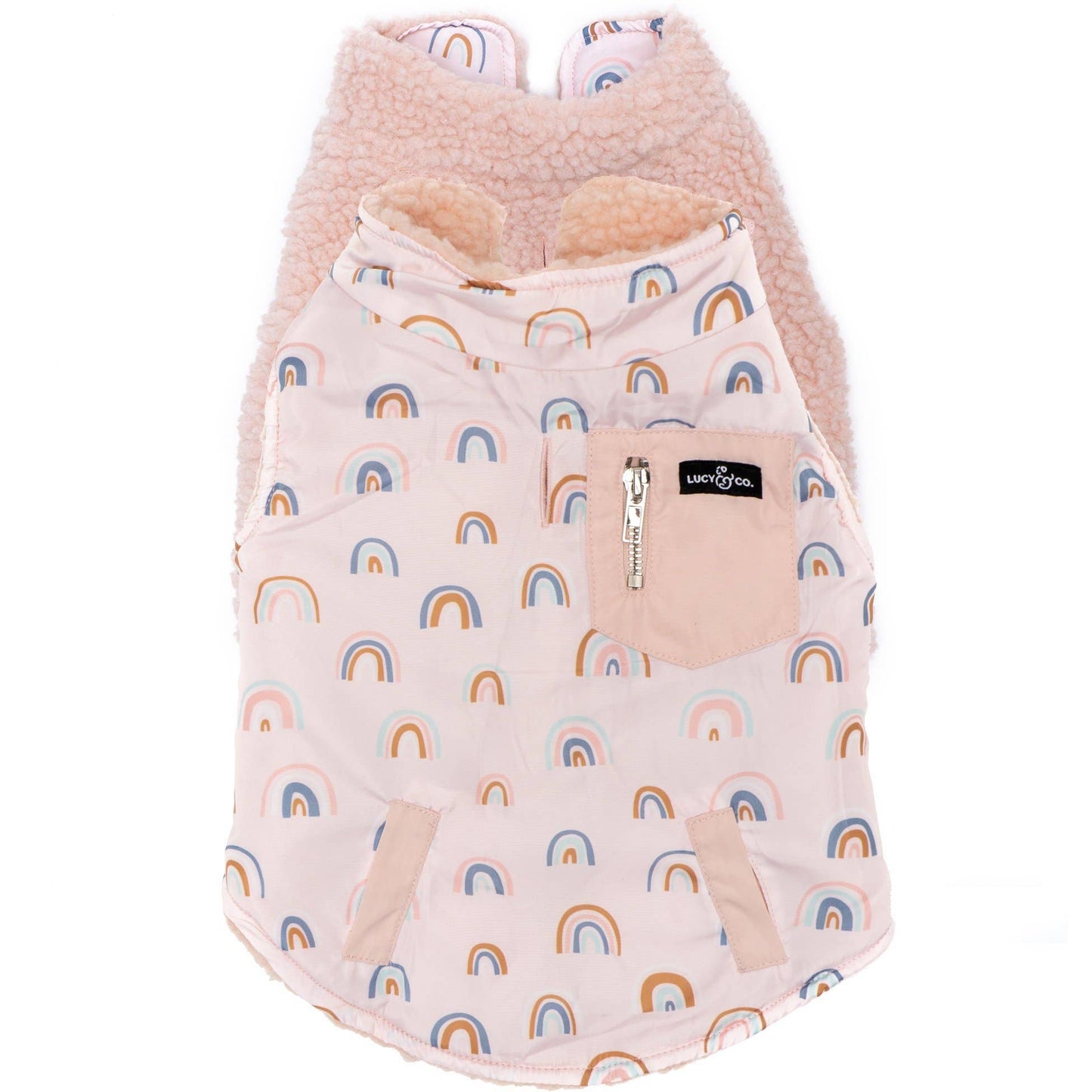 The In the Clouds Reversible Teddy Vest