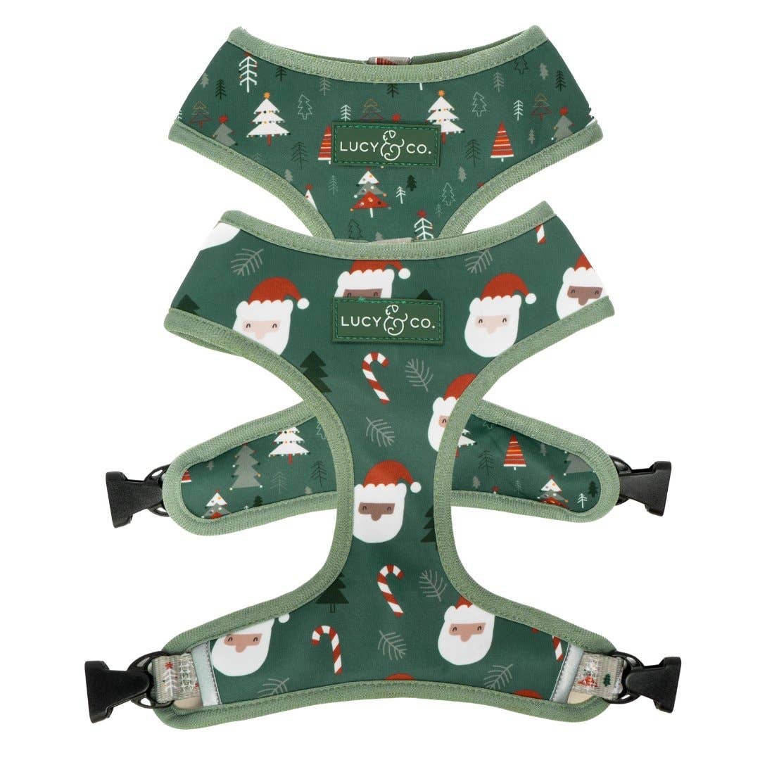 Limited Edition! The Santa Land Reversible Harness-XS