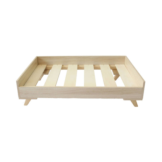 Midlee Raised Wooden Dog Bed Frame