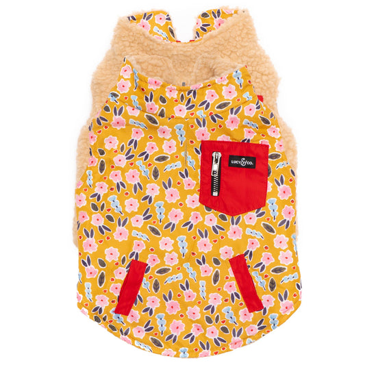 Little Lamb Reversible Teddy Vest -2XL