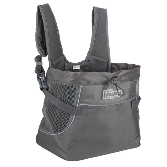 Outward Hound PupPak  Dog Front Carrier, Small, Grey
