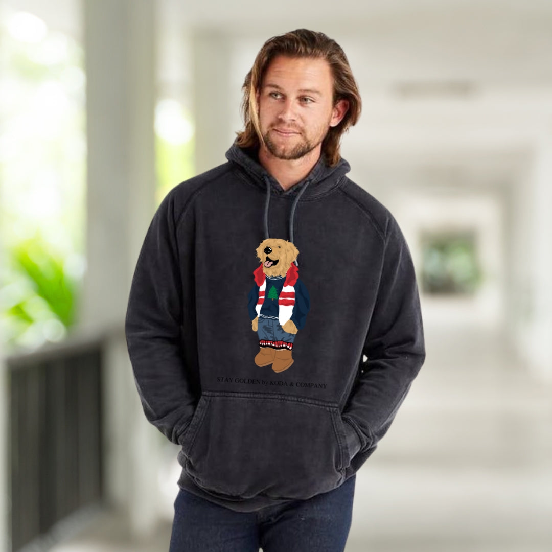 Golden Retriever Vintage Hoodie