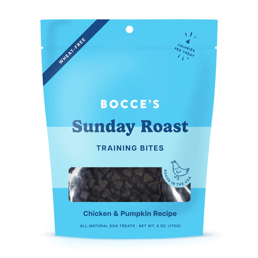 Bocce's Bakery Sunday Roast Training Bites Dog Treats 6oz